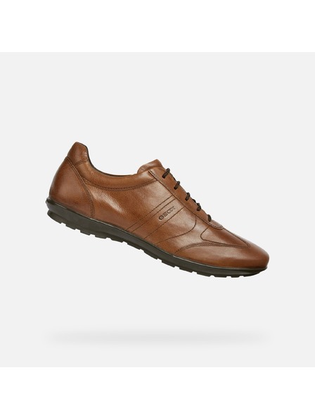 Geox Кафява мъжка официална обувка Geox Uomo Symbol