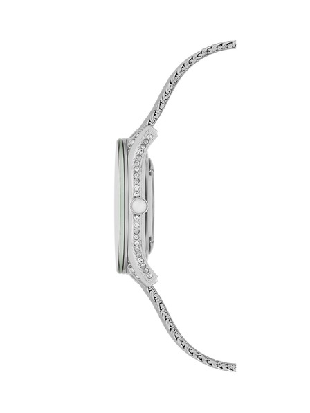 Anne Klein Дамски кръгъл часовник Anne Klein mesh AK/2209SVSV
