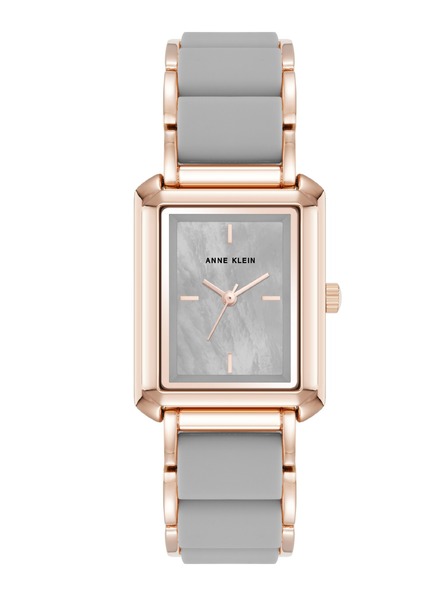 Anne Klein Дамски квадратен часовник Anne Klein AK/5278RGGY