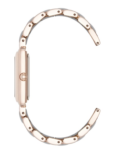 Anne Klein Дамски квадратен часовник Anne Klein AK/5278RGGY
