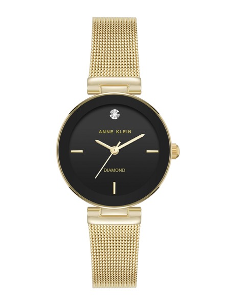 Anne Klein Дамски кръгъл часовник Anne Klein AK/5310BKGB