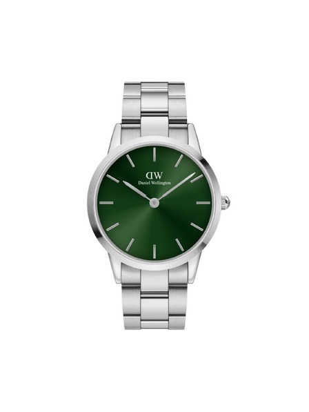Daniel Wellington Сребърни мъжки часовник Daniel Wellington Iconic Emerald