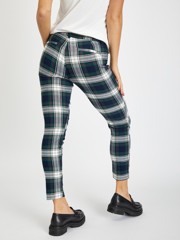 GAP Карирани тесни панталони bi-stretch GAP