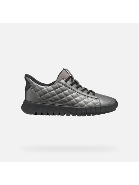 Geox Тъмно сиви дамски маратонки Geox Flextride Plus