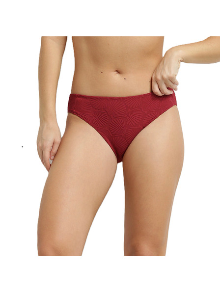 DIM DIM SWIMSUIT SHELL BIKINI - Дамски бански - тъмно червено
