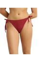 DIM DIM SWIMWEAR SHELL SLIP - Дамски бански - тъмно червено