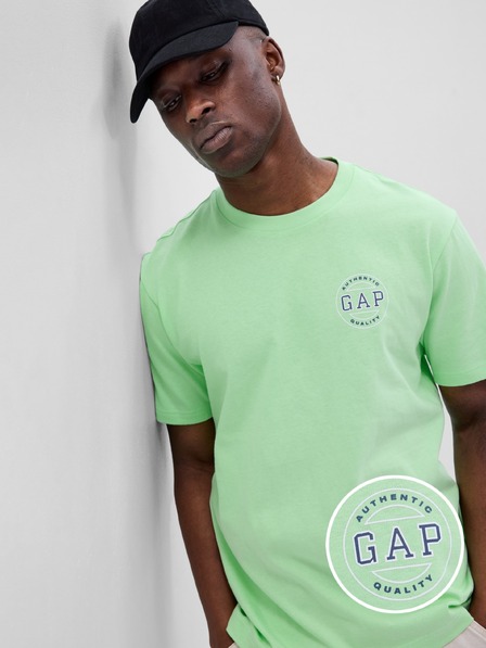 GAP Неонова тениска с лого GAP