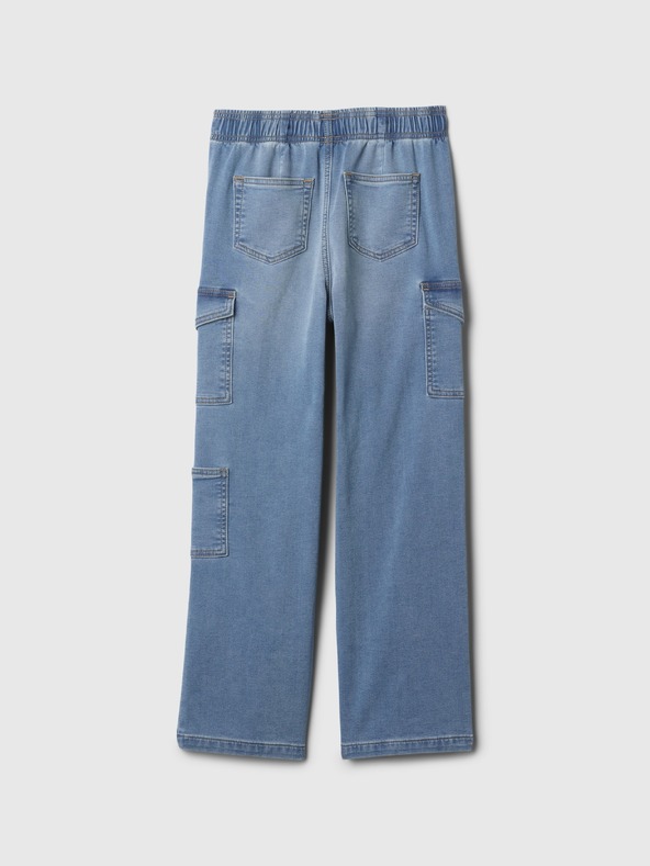 GAP Бебешки дънки с широки крачоли GAP