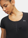 Under Armour Дамска тениска Under Armour Vanish Seamless Crop Zip SS