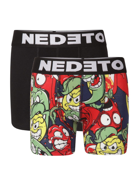 Nedeto Комплект от два - детски боксерки Nedeto многоцветни
