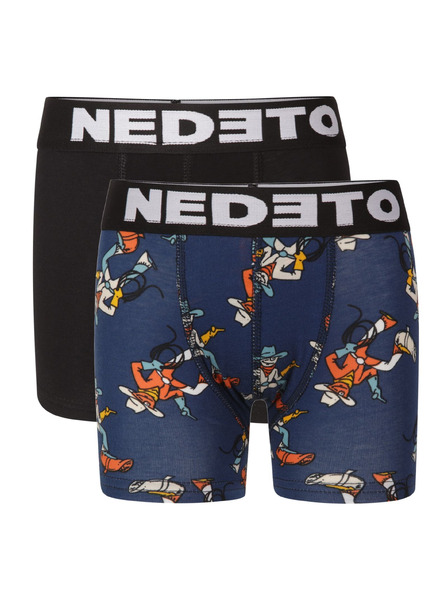 Nedeto Комплект от два - детски боксерки Nedeto многоцветни