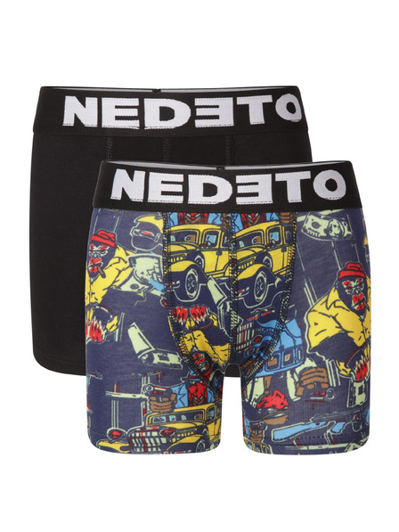 Nedeto Комплект от два - детски боксерки Nedeto многоцветни