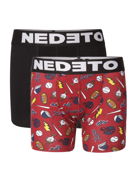 Nedeto Комплект от два - детски боксерки Nedeto многоцветни