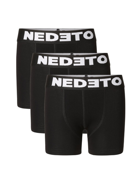 Nedeto Комплект три - детски боксерки Nedeto черни