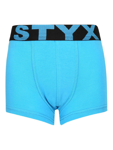 Styx Комплект три - детски боксерки Styx спортна гума многоцветни