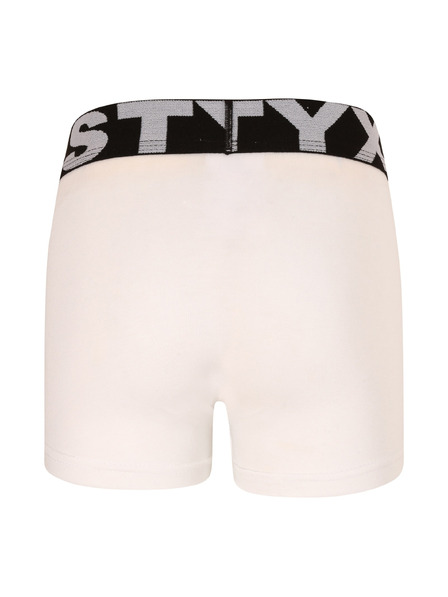Styx Детски боксерки Styx спортна гума бели
