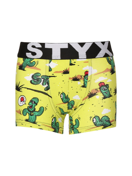 Styx Комплект три - детски боксерки Styx art спортна гума многоцветни