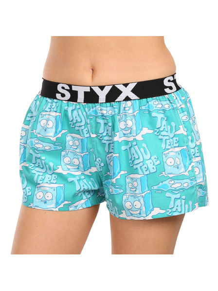 Styx Дамски боксерки Styx art спортен еластик ледени кубчета