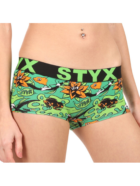 Styx Дамски бикини Styx art с крачол тропик