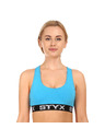 Styx Дамски спортен бюстгалтер Styx sport син