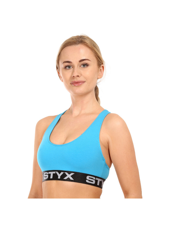 Styx Дамски спортен бюстгалтер Styx sport син