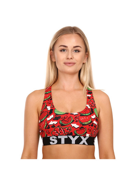 Styx Дамски спортен бюстгалтер Styx sport art диници