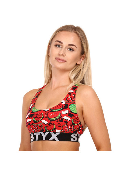 Styx Дамски спортен бюстгалтер Styx sport art диници