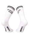 Nedeto Чорапи Nedeto спортни високи Running бели