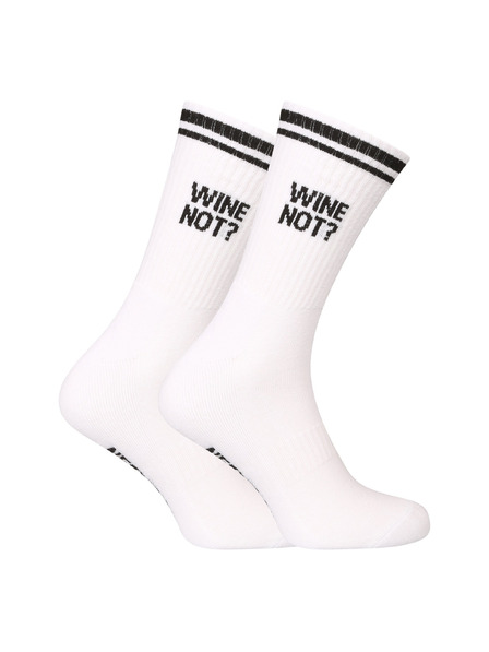 Nedeto Чорапи Nedeto спортни високи Wine not? бели