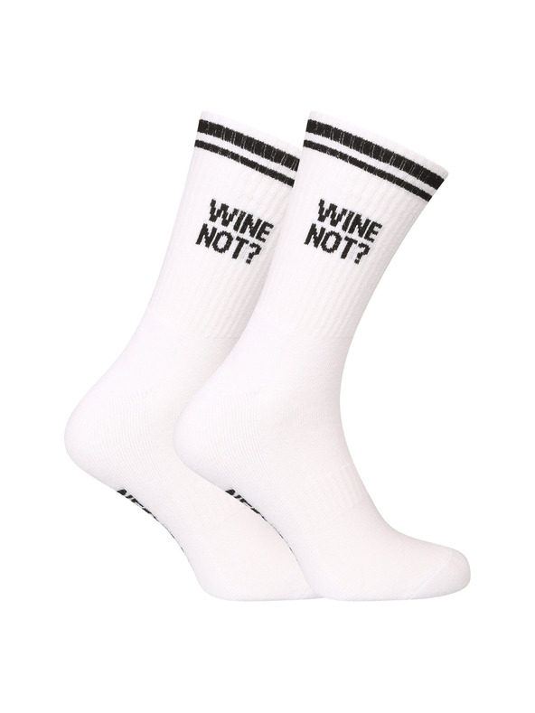 Nedeto Чорапи Nedeto спортни високи Wine not? бели