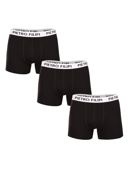 Pietro Filipi Набор от три - мъжки боксерки Pietro Filipi черни