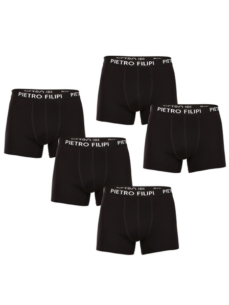 Pietro Filipi Набор от пет - мъжки боксерки Pietro Filipi черни