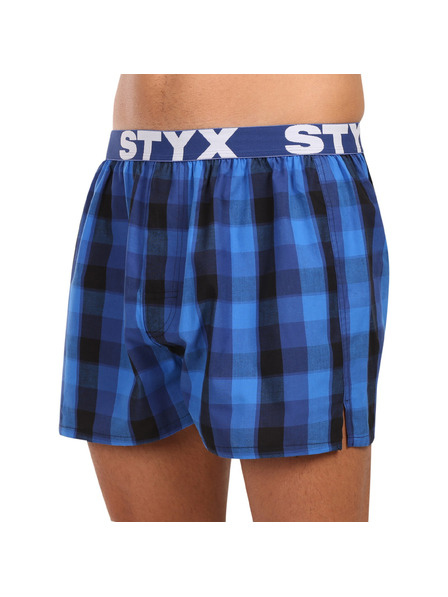 Styx Мъжки спортни гумени шорти Styx многоцветни