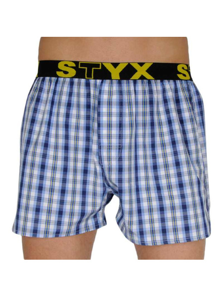 Styx Мъжки спортни гумени шорти Styx многоцветни