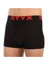 Styx Мъжки боксерки Styx спортен ластик черни