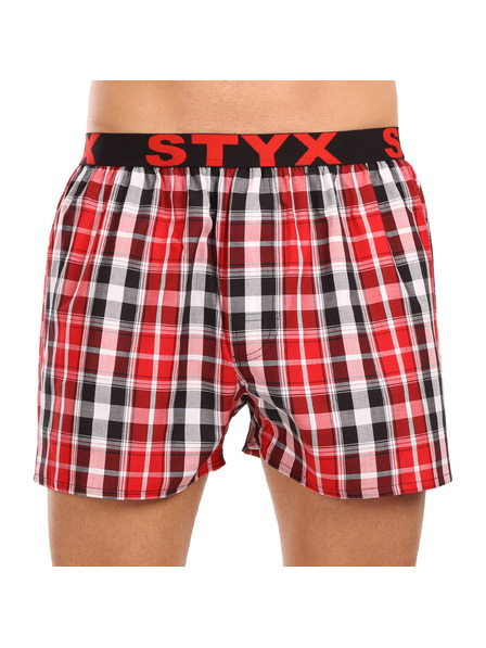 Styx Мъжки спортни гумени шорти Styx многоцветни