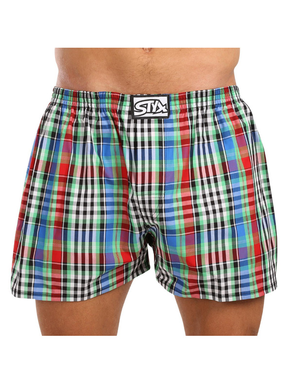 Styx Мъжки шорти Styx Classic Rubber Oversize Multicolour