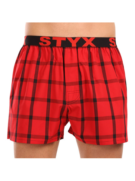 Styx Мъжки спортни гумени шорти Styx многоцветни