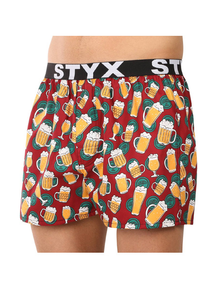 Styx Мъжки тренки Styx art спортна гума бира