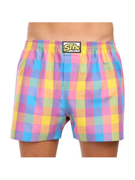 Styx Мъжки шорти Styx Classic Rubber Oversize Multicolour