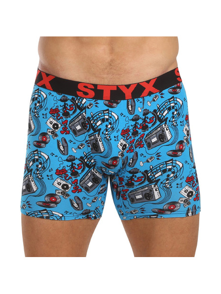 Styx Мъжки боксерки Styx long art спортна гума музика