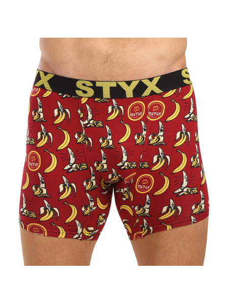 Styx Мъжки боксерки Styx long art спортна гума банани