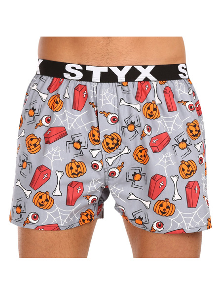 Styx Мъжки боксерки Styx art спортна гума Halloween ковчези