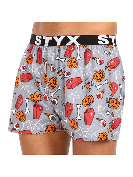 Styx Мъжки боксерки Styx art спортна гума Halloween ковчези