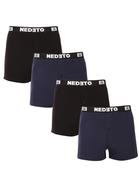 Nedeto Набор от четири - мъжки боксерки Nedeto многоцветни