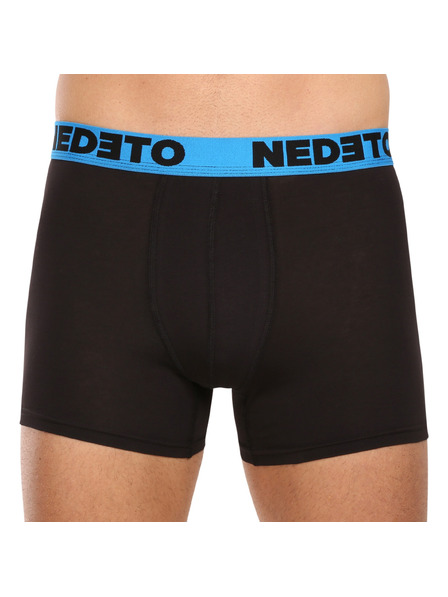 Nedeto Комплект от пет мъжки боксерки в черно Nedeto