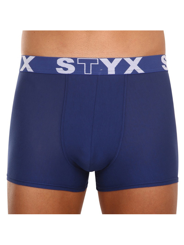 Styx Комплект от три мъжки боксерки в тъмно синьо STYX