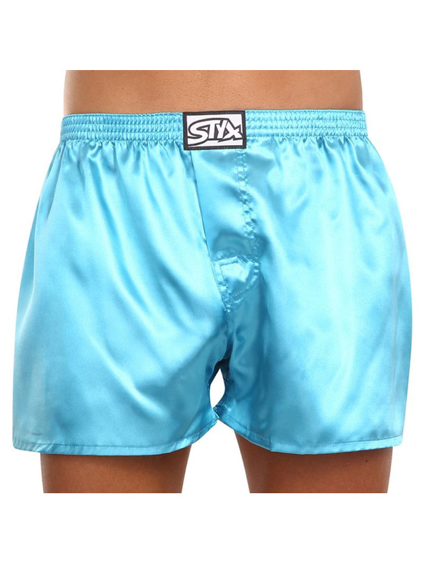 Styx Мъжки шорти Styx Classic с ластик Satin Blue