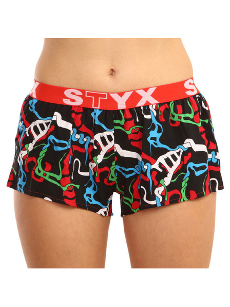 Styx Дамски спортни шорти Styx art rubber Jungle