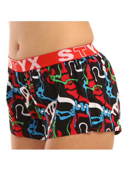 Styx Дамски спортни шорти Styx art rubber Jungle